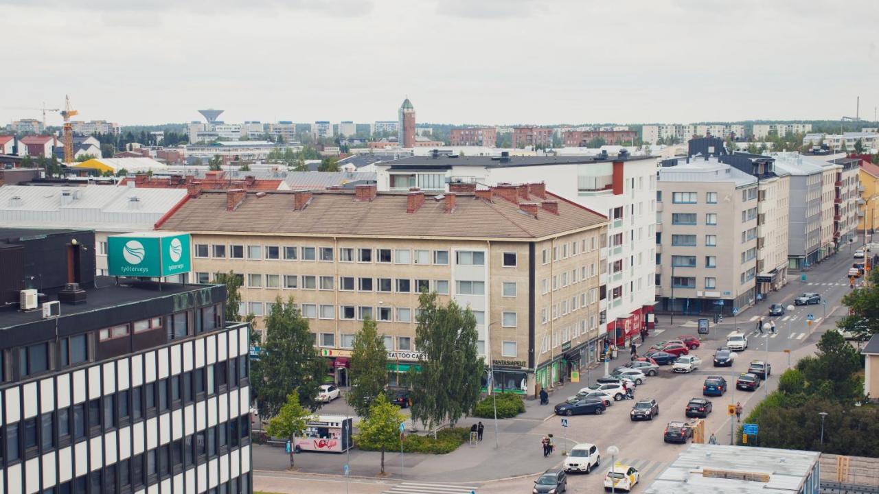 Heart Of Oulu, Studio With Parking Buitenkant foto
